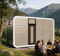 Kapsul Ruang Angkasa Multifungsi Premium Apple Cabin untuk Resor Pantai dan Gunung, Grosir Langsung dari Pabrik