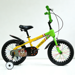 Vélo de montagne pour enfants MTBGO, 12 <span class=keywords><strong>pouces</strong></span>, 4 roues, cadre en acier, pour garçons de 2 à 7 ans, idéal pour les élèves du primaire. - Product Image 5