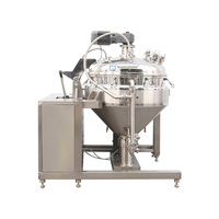 Mélangeur d'émulsifiant crème d'homogénéisation sous vide 200L/homogénéisateur de vinaigrette mayonnaise faisant la machine