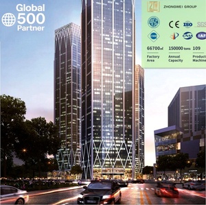 Phòng tập thể dục tiền chế Kết Cấu Thép Hiện Đại Văn Phòng Thương mại cao tầng thép xây dựng thiết kế xây dựng - Product Image 1