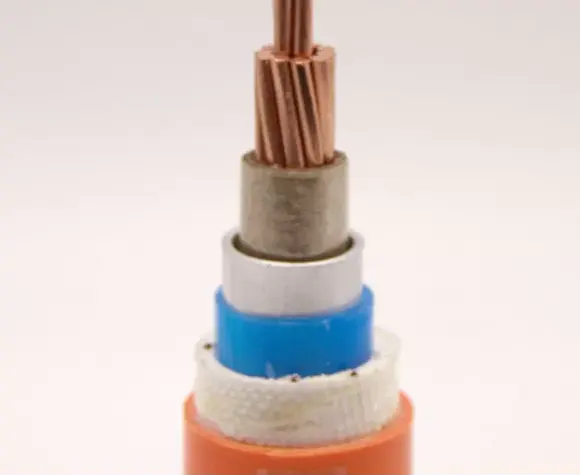 Single Core Magnesium Oxide Mineral Insulated Fire Resistant Electrical Cable