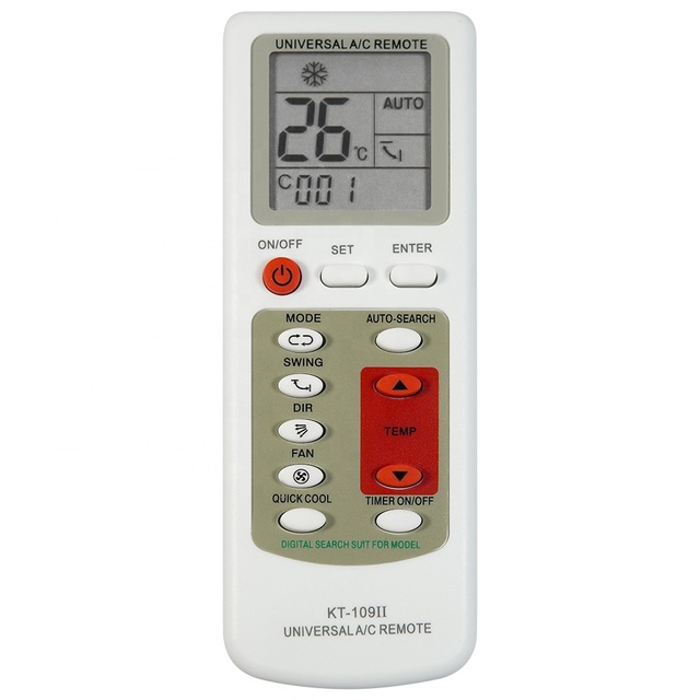 Factory Direct Sale Satellite Receiver TV Remote Control Universal A/C Remote Control