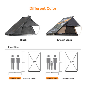 Vente en gros d'usine ADA OVERLAND Tente <span class=keywords><strong>de</strong></span> <span class=keywords><strong>toit</strong></span> à coque dure en aluminium Tente <span class=keywords><strong>de</strong></span> <span class=keywords><strong>toit</strong></span> <span class=keywords><strong>de</strong></span> voiture à installation rapide d'épaisseur mince pour SUV 4x4 - Product Image 4