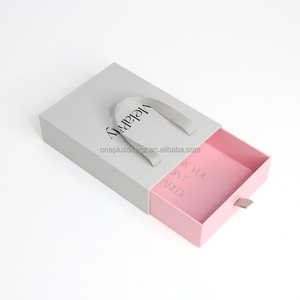 Custom Cardboard Gift <b>Box</b> for Watches Rigid Paper Sliding Jewelry Drawer with Sponge Lining UV Matt Lamination Handle Included - Product Image 4