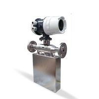Medidor de flujo masivo Coriolis de betún diésel Medidor de flujo compacto integrado de masa
