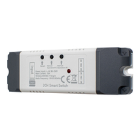 Commutateur WiFi RF 2 canaux Tuya 220V 10A avec minuterie, contrôle sans fil, domotique intelligente, compatible Alexa Google Home