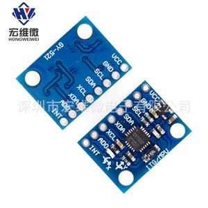 ฮงเว่ย ไมโคร MPU-6050 GY-521 6DOF เซ็นเซอร์โมดูลวัดความเร่งไจโรสโคปเฮดเดอร์พิน - Product Image 4
