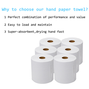 Quốc Tế Jumbo Cuộn Tay Khăn Giấy Trinh Nữ Tái Chế Cuộn Tùy Chỉnh Thương Mại Mô Giấy Tờ Khăn Giấy Cuộn - Product Image 2