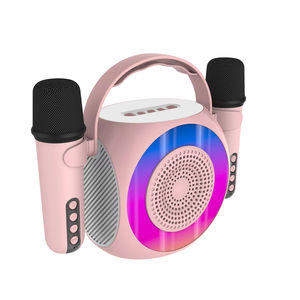 Vente en gros de haut-parleurs portables sans fil avec deux microphones et lumière RVB Boîte à musique Mini haut-parleur supportant la carte TF - Product Image 2