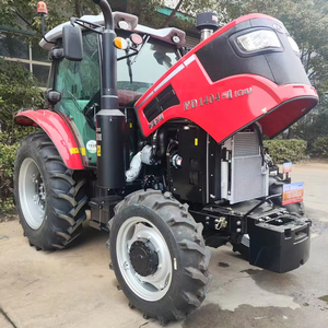 Hot-selling high-power 4x4 air-conditioned cab diesel engine tractor, 4WD wheel tractor, farming ace, suitable for agriculture - Product Image 2