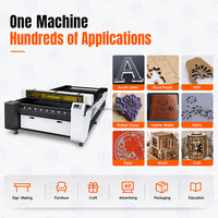 Machine de découpe laser CO2 100W 1325 pour acrylique, bois, MDF, papier, caoutchouc