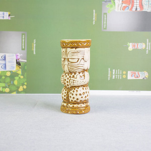 Creative American Tiki Bar 400ml Taza de porcelana esmerilada Taza de cóctel Hawaiano para regalos de negocios Restaurantes del Día de San Valentín - Product Image 6