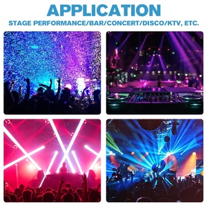 Professionale 200W 4-eye 4x50W COB PAR LED faretto DMX IP68 esterno impermeabile caldo + freddo bianco effetto fascio di luce corpo in alluminio - Product Image 4