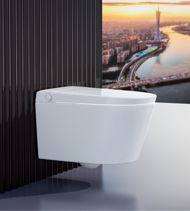 Nouvelle toilette intelligente de luxe à nettoyage automatique, <span class=keywords><strong>WC</strong></span> mural intelligent avec télécommande - Product Image 1