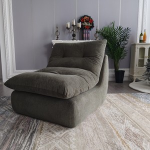 Sofá Puff Combinado de Estilo Patchwork, Suave y Cómodo, Nuevo Puff de Alta Gama, Sillón Reclinable Tipo <span class=keywords><strong>Oruga</strong></span> para Sala de Estar - Product Image 4