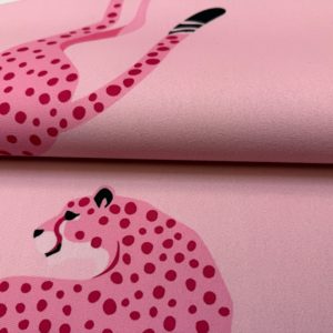 Tapis de jeu de mahjong et de poker sur mesure en caoutchouc pliable de 31,5 x 31,5 pouces, série FLIRTY LEOPARDS MAT, pour jeux américains - Product Image 2
