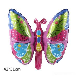 Wholesale Colorful Butterfly Shape Helium Air Inflation <b>Decorated</b> Summer Themed Parties Back to School <b>Balloon</b> for Kids - Product Image 2