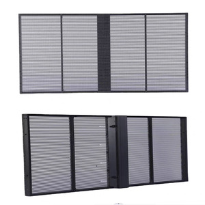 Độ sáng cao Rỗng ra p3.91 P30 lưới lưới rèm trong suốt Màn hình <span class=keywords><strong>LED</strong></span> hiển thị - Product Image 1