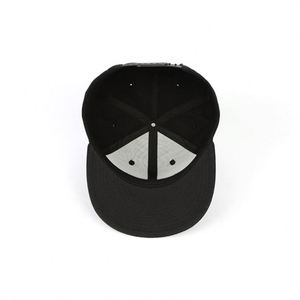 Casquette Snapback Homme 6 Panneaux Noire Structurée 100% Coton Brodé de Qualité Supérieure – Idéale pour la Promotion - Product Image 6