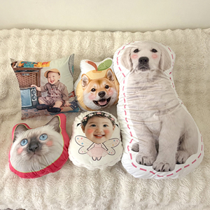Almohadas y <span class=keywords><strong>Cojines</strong></span> <span class=keywords><strong>de</strong></span> Felpa Personalizados 60x60cm 24x24in con Foto Personalizada para Uso <span class=keywords><strong>en</strong></span> el Hogar y Hoteles 100% Poliéster - Product Image 3