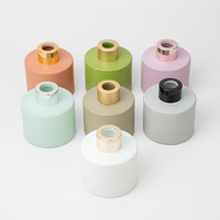 Diffuseur de parfum d'ambiance en verre vert de luxe, édition spéciale fêtes, 120 ml, avec bouchon, pour la décoration de la maison