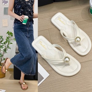 <span class=keywords><strong>Chic</strong></span> femmes sans lacet confortable EVA tongs doux anti-dérapant plate-forme chaussures avec bout ouvert pince PVC semelle intérieure imprimé tenue décontracté - Product Image 6