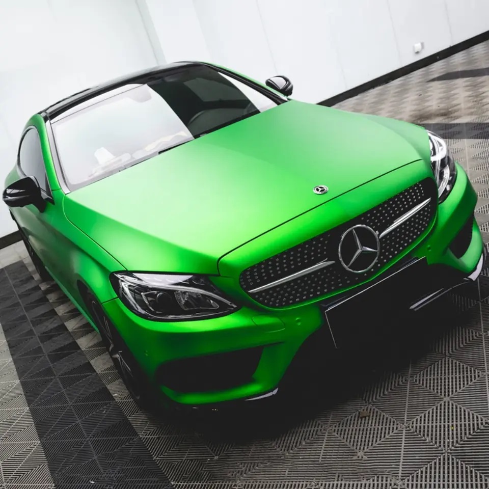 ซุปเปอร์แมตต์โครเมี่ยมสีเหลืองสีเขียว