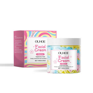 Crema de mantequilla de flor de cerezo que nutre, hidrata y cuida la piel del rostro, hidrata e ilumina, crema para el cuidado diario de la piel. - Product Image 4