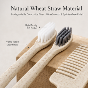Kit d'Accueil Hôtelier : Articles <span class=keywords><strong>de</strong></span> Toilette, Kits Dentaires et <span class=keywords><strong>de</strong></span> Rasage, Peigne, Bonnet <span class=keywords><strong>de</strong></span> Douche, Savon, Brosse à Dents <span class=keywords><strong>en</strong></span> Fibre <span class=keywords><strong>de</strong></span> Blé, Sac <span class=keywords><strong>en</strong></span> Papier - Product Image 3