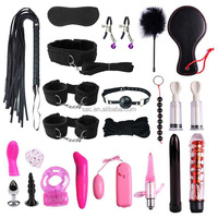 Sacknove Luxus-Set, 22-teilig, Erwachsene Produkte, Exotische Accessoires, Bett BDSM Handschellen, Anales Vibrator Sexspielzeug, Bondage-Kit für Paare