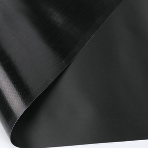 Usine directe <span class=keywords><strong>pas</strong></span> <span class=keywords><strong>cher</strong></span> Zhejiang noir vinyle <span class=keywords><strong>enduit</strong></span> PVC bâche polyester <span class=keywords><strong>tissu</strong></span> sur rouleau - Product Image 2