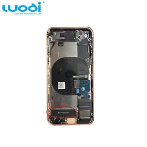 Mobile Phone Back Cover Housing with Small Parts Assembly for iPhone 8