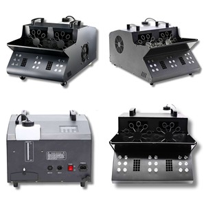 Máquina de Burbujas de Humo de Doble Rueda Tipo Abierto HX-1500W, 1500W, Efecto de Atmósfera para Bodas y Escenarios, Uso en Interiores - Product Image 1