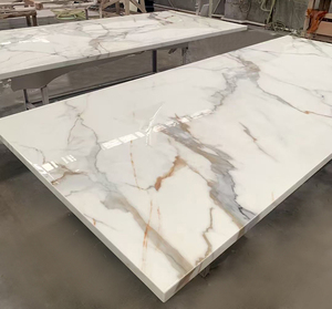 Prix ​​bas, <span class=keywords><strong>dalle</strong></span> <span class=keywords><strong>en</strong></span> <span class=keywords><strong>verre</strong></span> nano Calacatta, nanoglass, poli, grande pierre artificielle pour plan <span class=keywords><strong>de</strong></span> travail <span class=keywords><strong>de</strong></span> cuisine - Product Image 1