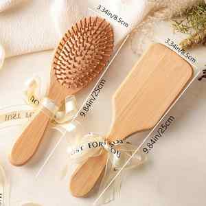 Cepillo para el Cabello Personalizado con Nombre Grabado, Peine de Madera con Cojín de Aire para Mujeres y Niñas, Regalos para Despedidas de Soltera, Regalo de Cumpleaños - Product Image 5