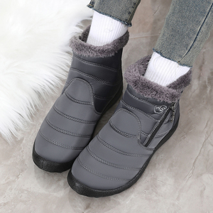 Sepatu Wanita Gaya Berjalan Musim Dingin DZ-GM-857, Sepatu Bot Musim Dingin Desain Baru, Sepatu Kasual Hangat untuk Berjalan dan Berlari - Product Image 6