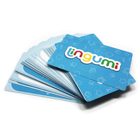 Cartes anglaises pour enfants, 1 paquet, jeu de cartes imprimées personnalisées, impression éducative, nouvel arrivage
