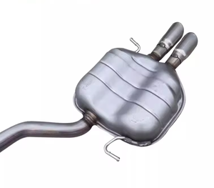 Silenciador de Escape de Acero Inoxidable Pulido para Audi A4, Volkswagen Passat B6 B7 CC Jetta, Skoda SUPERB Octavia - Product Image 2