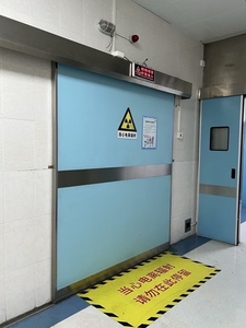 <span class=keywords><strong>Porte</strong></span> <span class=keywords><strong>coulissante</strong></span> électrique hermétique modulaire pour salle blanche, hôpital, <span class=keywords><strong>atelier</strong></span>, clinique, avec isolation thermique et revêtement poudré - Product Image 4