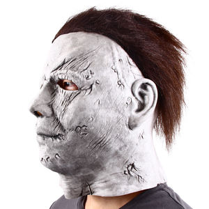 <span class=keywords><strong>Masque</strong></span> intégral en latex drô<span class=keywords><strong>le</strong></span> et réaliste, peau pâ<span class=keywords><strong>le</strong></span>, éclaboussures <span class=keywords><strong>de</strong></span> sang, cheveux foncés, pour Halloween, cosplay, fête costumée, performance scénique - Product Image 3