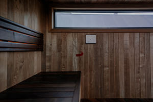 Kit sophistiqué de sauna intelligent pour l'extérieur Ensemble de hammam durable en cèdre rouge du Canada - Product Image 6