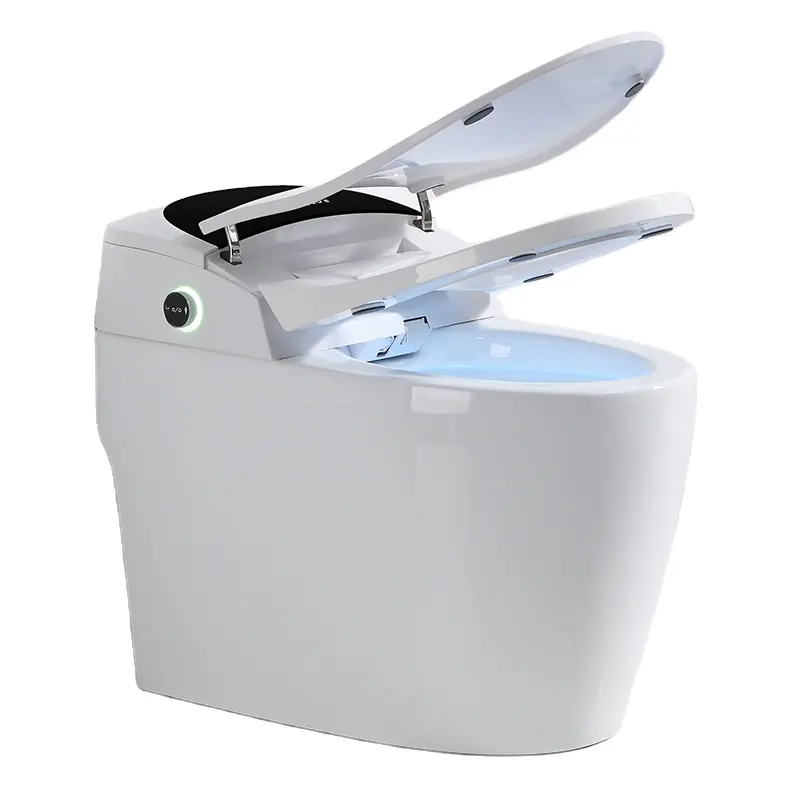 Moderne Keramische Elektronische Wc Automatische Flush Intelligente Wc Met Bidet Water Closet Voor Badkamer