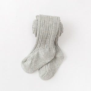 Medias de bebé ricas en algodón de colores lisos personalizadas <span class=keywords><strong>para</strong></span> niñas pequeñas recién nacidas, medias cálidas de algodón suave de punto sólido <span class=keywords><strong>para</strong></span> bebés - Product Image 6