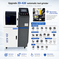 Machine de rectification d'outils CNC ZD-x20 pour fraises à bille Redius, forets et fraises de gravure