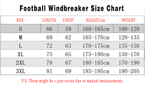 Sudadera con capucha de fútbol de salida de fábrica de alta calidad, cortavientos, impermeable, para hombres y adultos, abrigo de fútbol, chaquetas de uniforme de entrenamiento de invierno - Product Image 6