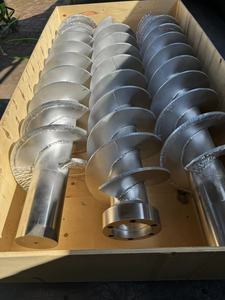 Vendita calda di alta qualità fornitura di fabbrica in acciaio inox vite continuo vite nastro di volo - Product Image 6