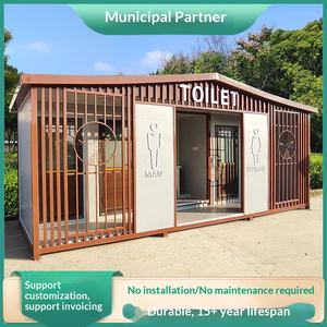 Smart Ecological Mobile Toilet Scenic <b>Spot</b> Environmental New Chinese Public Toilet Municipal Procurement Public Toilet Finished - Product Image 3