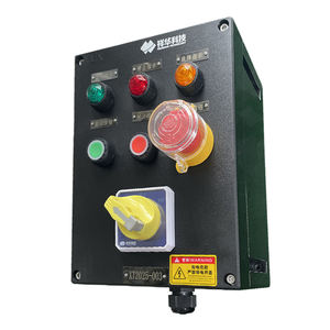 Boîtier de commande (démarrage/arrêt du moteur) série <span class=keywords><strong>FZC</strong></span> <span class=keywords><strong>FZC</strong></span>-A3D3K1G pour usage industriel, étanche à l'eau, à la poussière et à la corrosion - Product Image 1