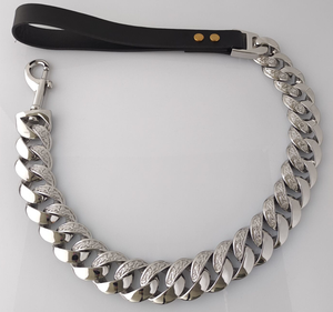 <span class=keywords><strong>Collare</strong></span> per cani Bully in acciaio inossidabile placcato in oro 18 carati grande guinzaglio per <span class=keywords><strong>collo</strong></span> di cane Pitbull catena 32MM chiusura a scatola forte - Product Image 4