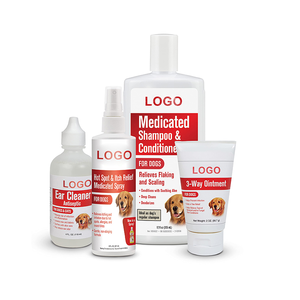 プライベートラベルホットスポットアレルギー保湿スキンリリーフかゆみ刺激薬用スプレー犬用 - Product Image 4